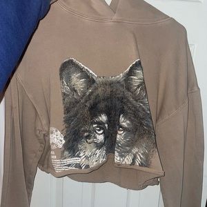 WOMENS DARC SPORT CROP HOODIE